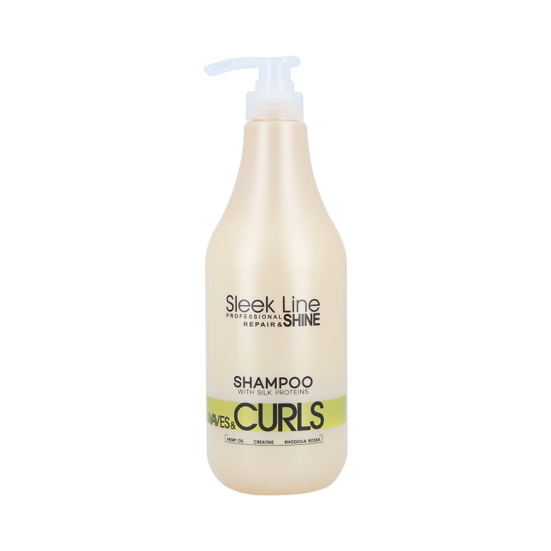 Stapiz Sleek Line Waves&Curls Szampon Do Włosów Kręconych I Falowanych 1000ml