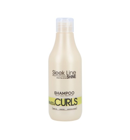 Stapiz Sleek Line Waves&Curls Szampon Do Włosów Kręconych I Falowanych 300ml