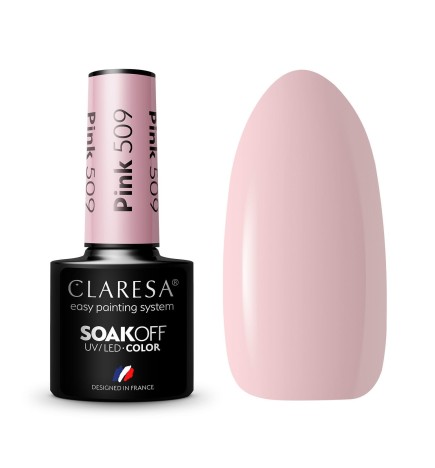 Claresa - Lakier Hybrydowy Pink 509 -5g