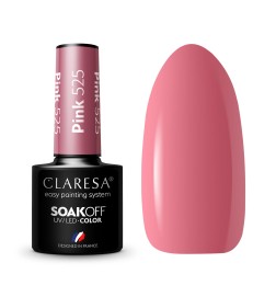 Claresa - Lakier Hybrydowy Pink 525 -5g