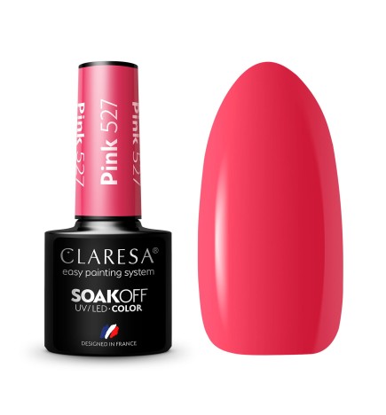 Claresa - Lakier Hybrydowy Pink 527 -5g