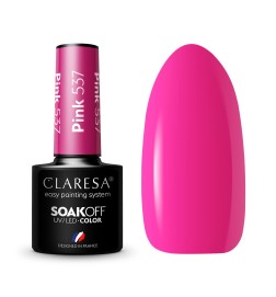 Claresa - Lakier Hybrydowy Pink 537 -5g