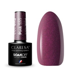 Claresa - Lakier Hybrydowy Pink 553 -5g