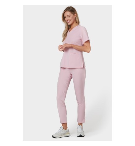 Vena Bluza Medyczna Emily Scrubs Pastel Pink