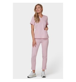 Vena Bluza Medyczna Emily Scrubs Pastel Pink