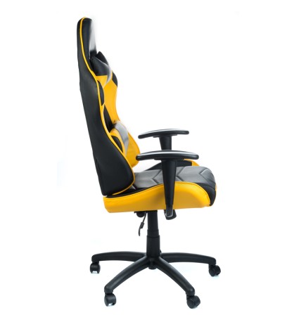 Fotel gamingowy RACER CorpoComfort BX-3700 Żółty