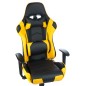 Fotel gamingowy RACER CorpoComfort BX-3700 Żółty