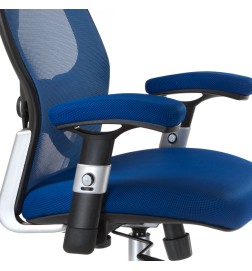 Fotel ergonomiczny CorpoComfort BX-4144 Niebieski