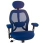 Fotel ergonomiczny CorpoComfort BX-4144 Niebieski