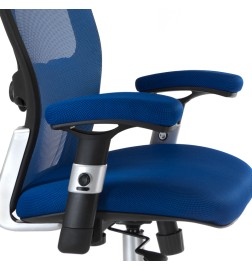 Fotel ergonomiczny CorpoComfort BX-4147 Niebieski