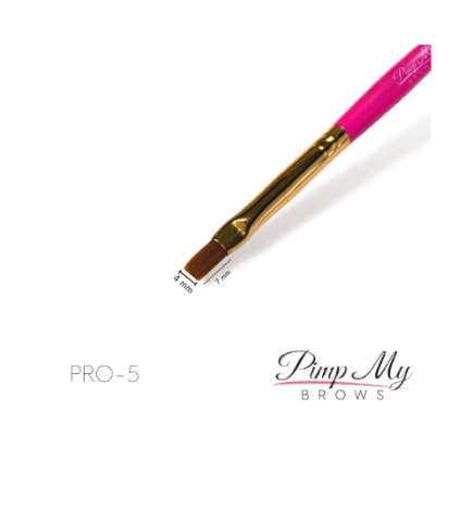 Wonder Lashes Pędzel Do Brwi Prosty Podłużny Pimp My Brows PRO – 5 Pimp My Lashes