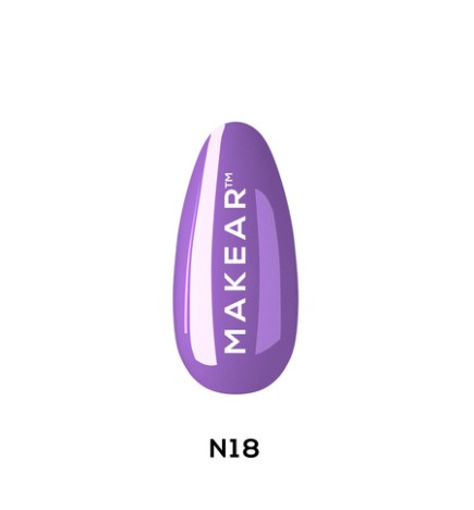 Makear Lakier Hybrydowy N18 Neon 8Ml