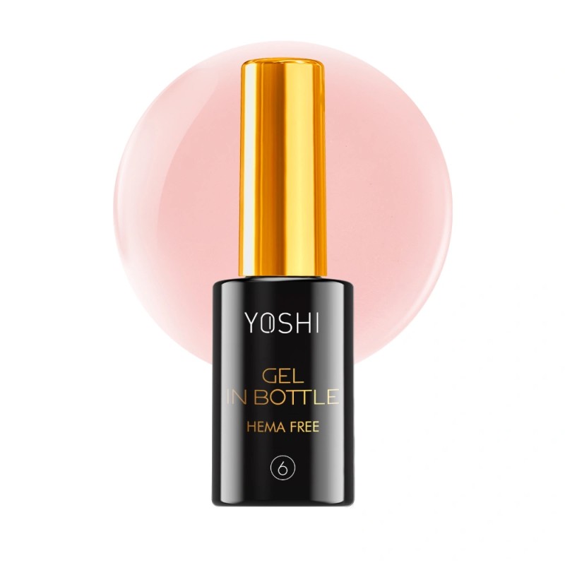 Yoshi Gel In Bottle Żel W Butelce 10 Ml UV Hybrid No6