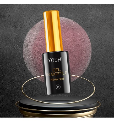 Yoshi Gel In Bottle Żel W Butelce 10 Ml UV Hybrid No8