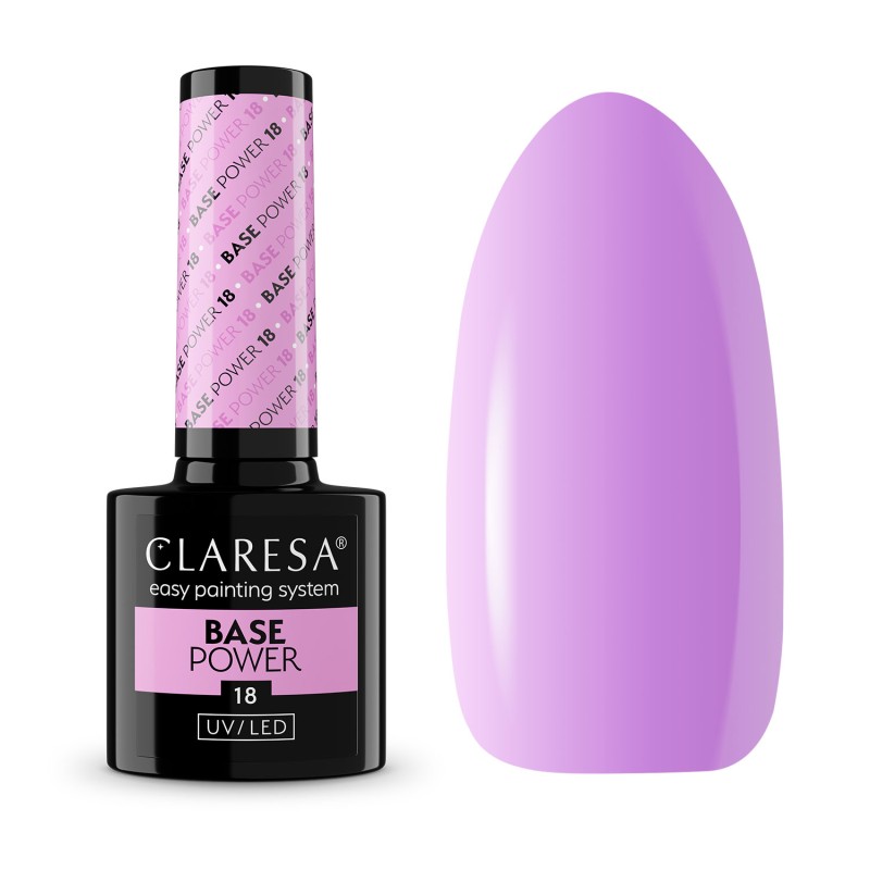 Claresa - Baza Power 18 Kolor Liliowy -5g