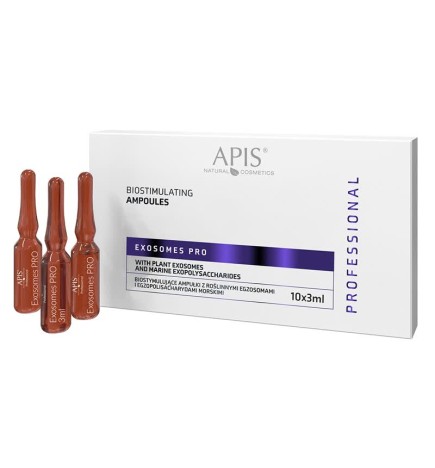 APIS Exosomes Pro Biostymulujące Ampułki Z Roślinnymi Egzosomami / 10 X 3ml