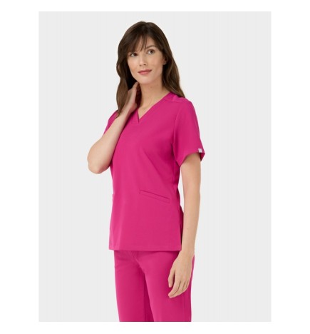 Vena Bluza Medyczna Emily Scrubs Raspberry Sorbet