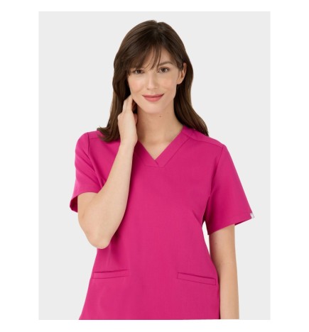 Vena Bluza Medyczna Emily Scrubs Raspberry Sorbet