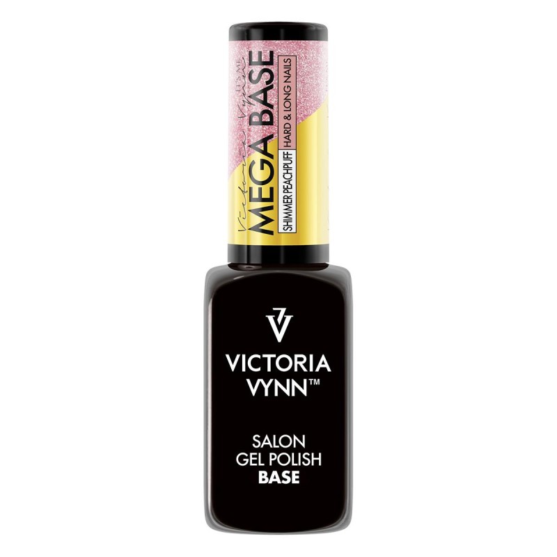 Victoria Vynn Baza Gel Polish Mega Base Shimmer Peachpuff 8ml