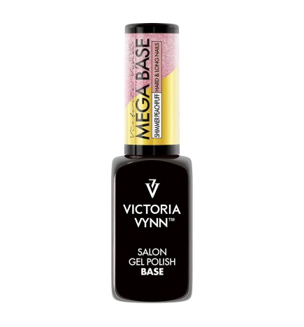 Victoria Vynn Baza Gel Polish Mega Base Shimmer Peachpuff 8ml