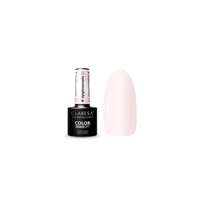 Claresa - Lakier Hybrydowy LIPGLOSSNAILS 1- 5g