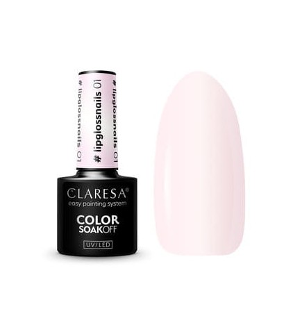 Claresa - Lakier Hybrydowy LIPGLOSSNAILS 1- 5g