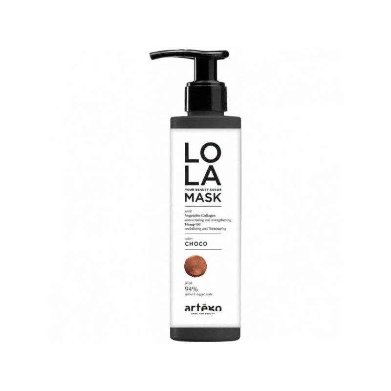 Artego Lola Your Beauty - Tonizująca Maska Do Włosów Color Mask Choco 200 ml