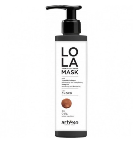 Artego Lola Your Beauty - Tonizująca Maska Do Włosów Color Mask Choco 200 ml