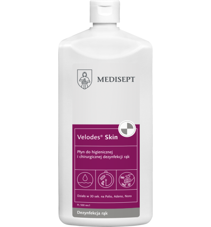 Velodes Skin Płyn Do Szybkiej Dezynfekcji Rąk 500ml