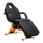 Fotel Kosmetyczny SILLON 202 gold pro czarny