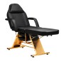 Fotel Kosmetyczny SILLON 202 gold pro czarny