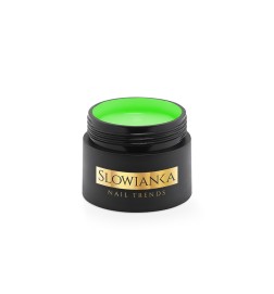 Slowianka - Żel Konstrukcyjny (Budujący) Milky Neon Gel Kiwi 15g