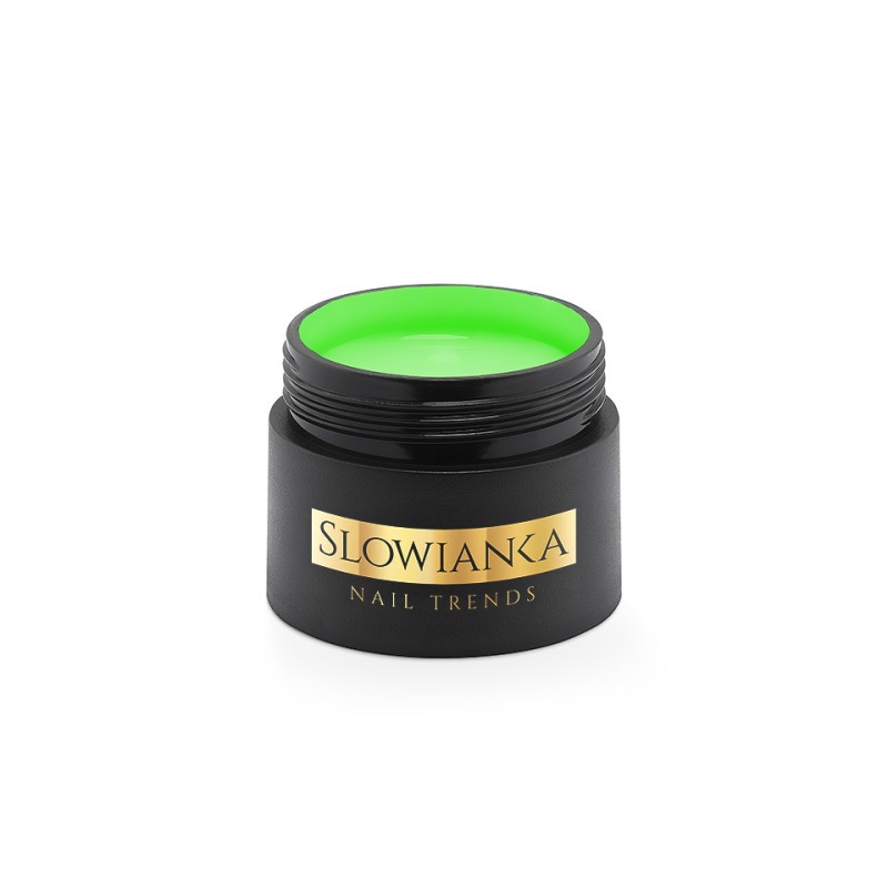 Slowianka - Żel Konstrukcyjny (Budujący) Milky Neon Gel Kiwi 15g