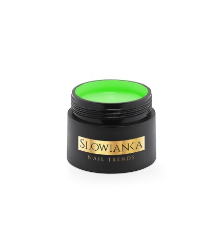 Slowianka - Żel Konstrukcyjny (Budujący) Milky Neon Gel Kiwi 15g