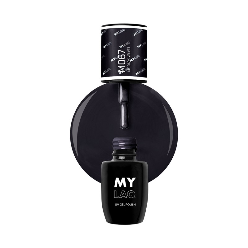 Lakier Hybrydowy MyLaq M067 My Dark Velvet 5ml