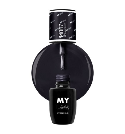 Lakier Hybrydowy MyLaq M067 My Dark Velvet 5ml