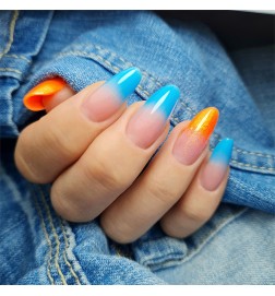 Slowianka - Żel Konstrukcyjny (Budujący) Milky Neon Gel Orange 15g