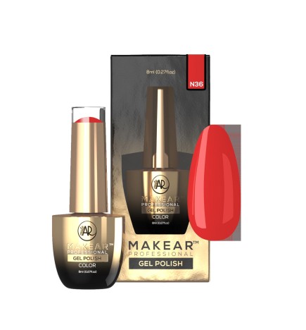 Makear Lakier Hybrydowy N36 Neon 8Ml