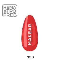 Makear Lakier Hybrydowy N36 Neon 8Ml