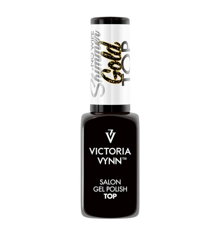 Victoria Vynn Gel Polish Top Gold No Wipe 8ml