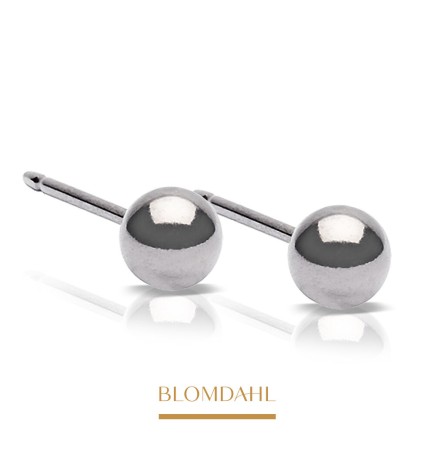 Blomdahl -Kolczyk Ball 4 mm SFJ Para