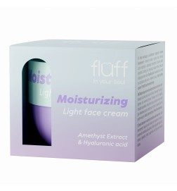 Fluff - Krem Nawilżający Z Ametystem I Kwasem Hialuronowym 50ml