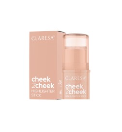 Claresa Cheek 2 Cheek Kremowy Rozświetlacz W Sztyfcie 01 Pearl Shine 5,5g