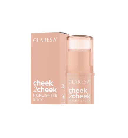 Claresa Cheek 2 Cheek Kremowy Rozświetlacz W Sztyfcie 01 Pearl Shine 5,5g