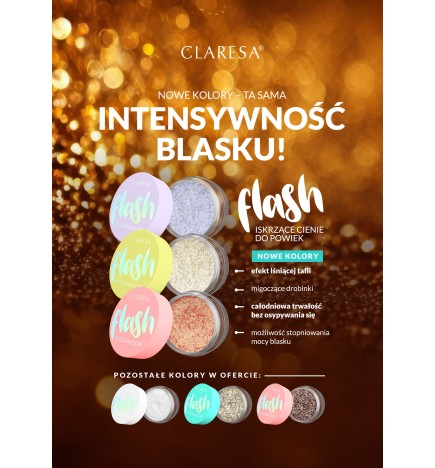 Claresa Iskrzący Cień Do Powiek Flash 05 Love Story 3g