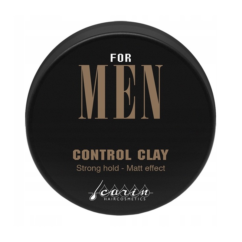 Poniks Carin For Men Control Clay Matowa Pasta Do Włosów Dla Mężczyzn