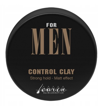 Poniks Carin For Men Control Clay Matowa Pasta Do Włosów Dla Mężczyzn