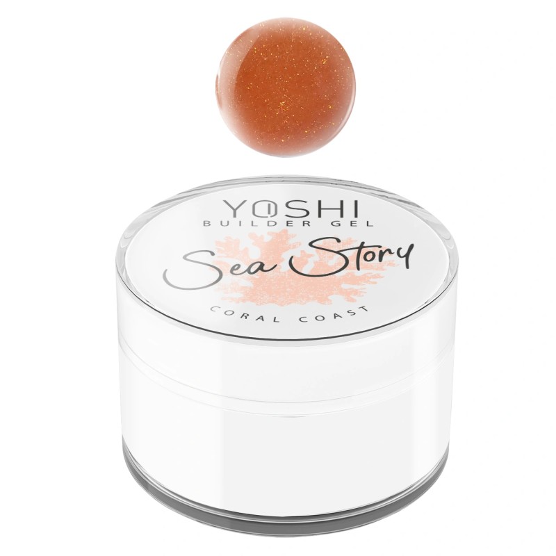 Yoshi - Żel Sea Story Gel Uv Led Coral Coast 15ml