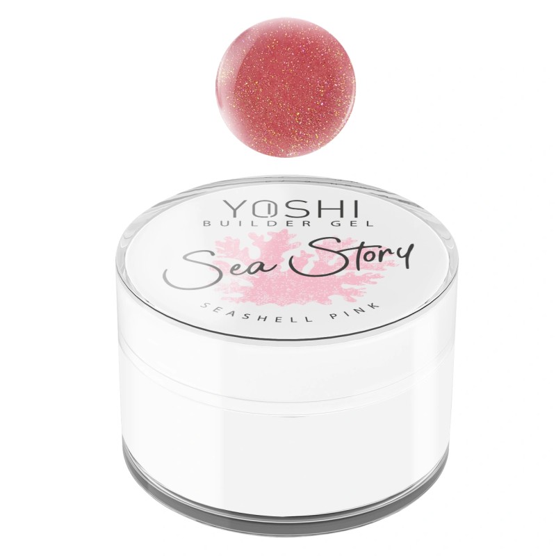 Yoshi - Żel Sea Story Gel Uv Led Seashell Pink 15ml