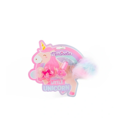 Martinelia Little Unicorn Key Chain Set Zestaw Lakier Do Paznokci + Błyszczyk + Breloczek